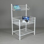 Контейнер презентационный с наклонной корзиной 1350х800х600