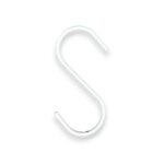 Гачок S (великий) білий