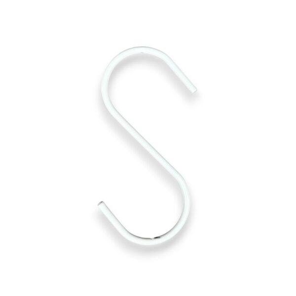 Гачок S (великий) білий
