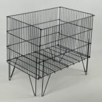 Корзина для распродаж с регулируемым дном 900*600*800 (черный)