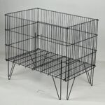 Корзина для распродаж с регулируемым дном 900*600*800 (черный)