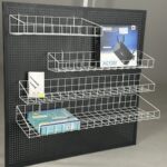 Корзина полка на перфорацию 40х15 (шаг 15 мм)