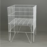 Контейнер торговый сетчатый для распродаж (регулируемое дно) 600х600х800